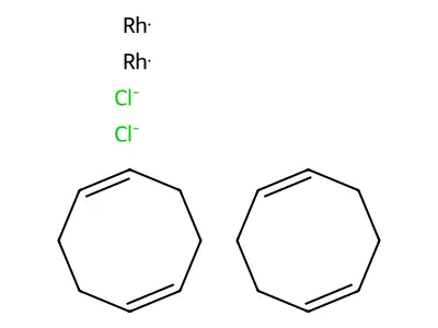 氯化环辛二烯基铑二聚物 structure