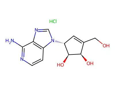 3-Deazaneplanocin hydrochloride structure