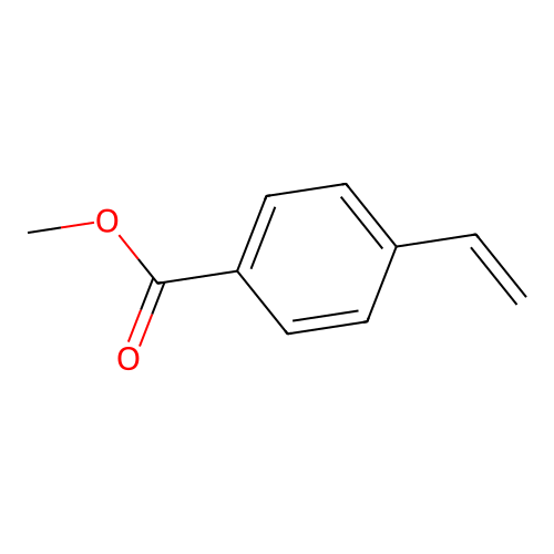 Methyl 4-ethenylbenzoate structure