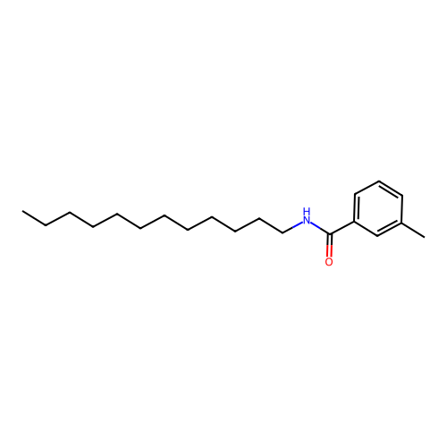 N-dodecyl-3-methylbenzamide structure