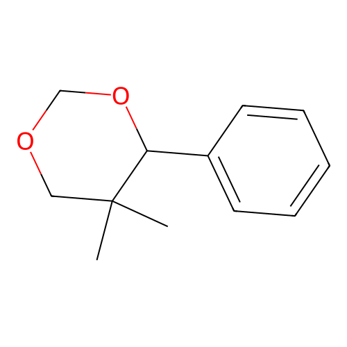 5,5-Dimethyl-4-phenyl-1,3-dioxane structure