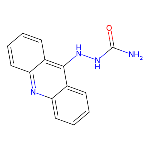 2-(Acridin-9-yl)hydrazinecarboxamide structure
