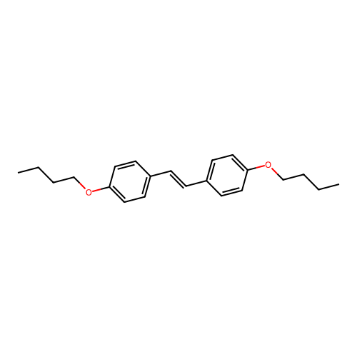 1-Butoxy-4-(2-(4-butoxyphenyl)vinyl)benzene structure