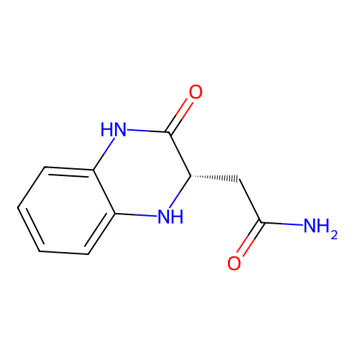 (S)-2-(3-oxo-1,2,3,4-tetrahydroquinoxalin-2-yl)acetamide structure