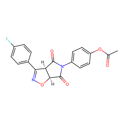 C19H13FN2O5 structure