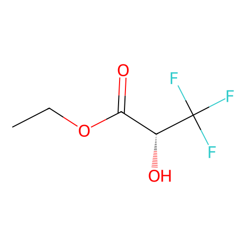 (R)-Ethyl-2-hydroxy-3,3,3-trifluoropropionate structure
