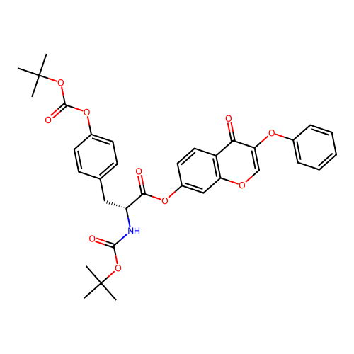 C34H35NO10 structure