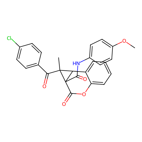 C26H20ClNO5 structure