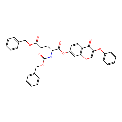 C35H29NO9 structure