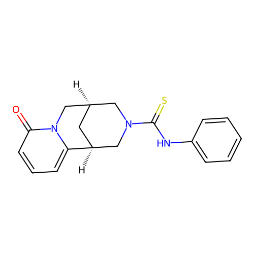 C18H19N3OS structure