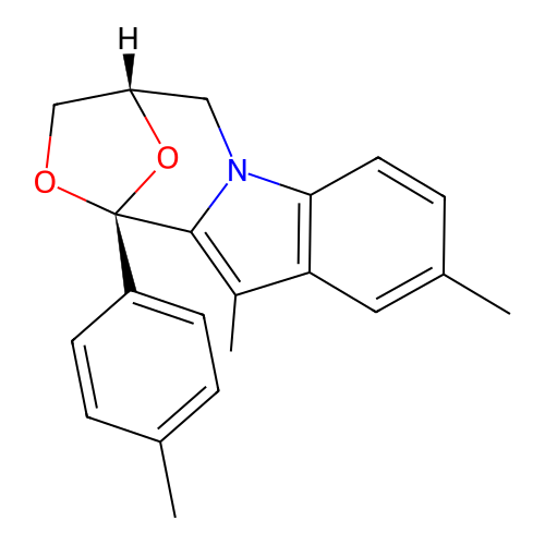 C21H21NO2 structure