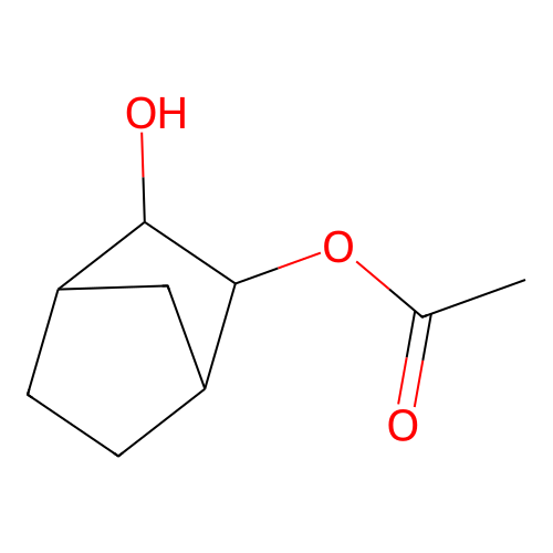 3-Hydroxybicyclo[2.2.1]hept-2-yl acetate structure