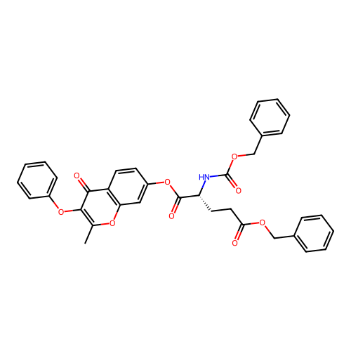 C36H31NO9 structure
