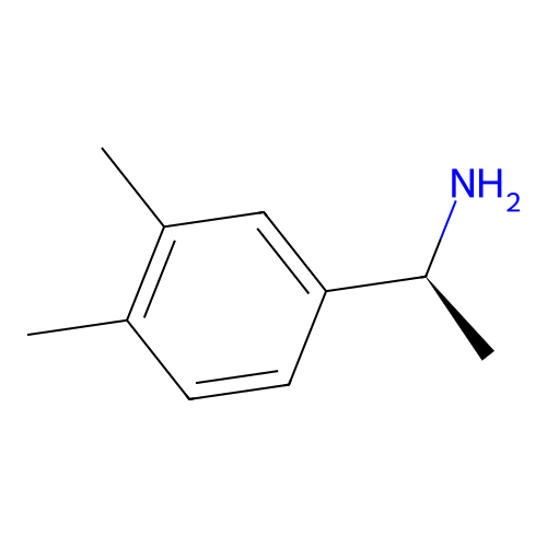 (1S)-1-(3,4-dimethylphenyl)ethan-1-amine structure