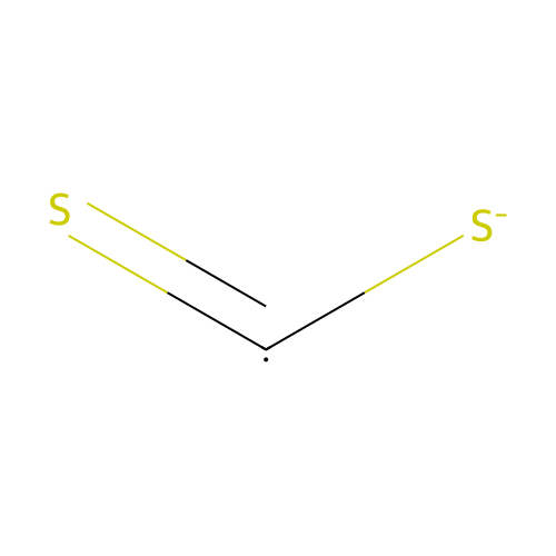 Sulfidothioxomethyl structure