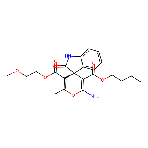 C22H26N2O7 structure