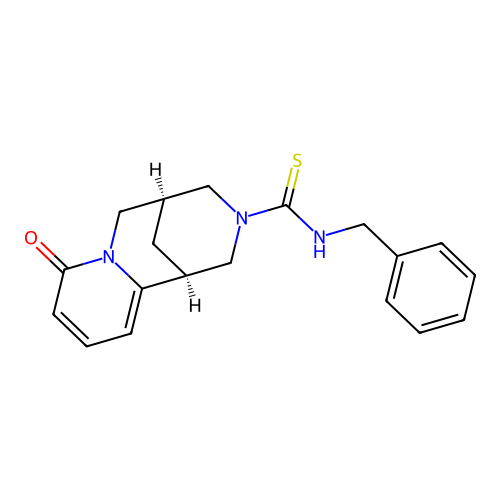 C19H21N3OS structure