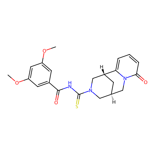 Chemical Compound (C21H23N3O4S) structure