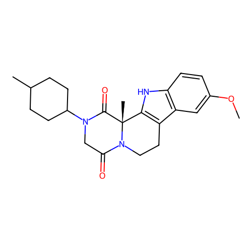C23H29N3O3 structure
