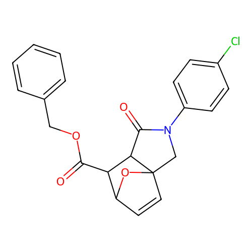 C22H18ClNO4 structure