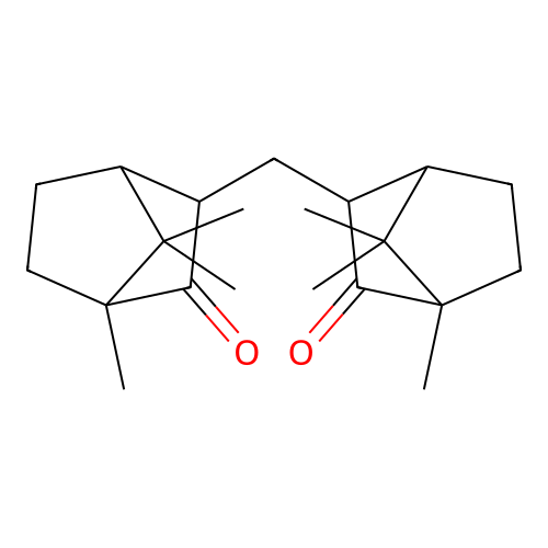 Dicamphorylmethane structure