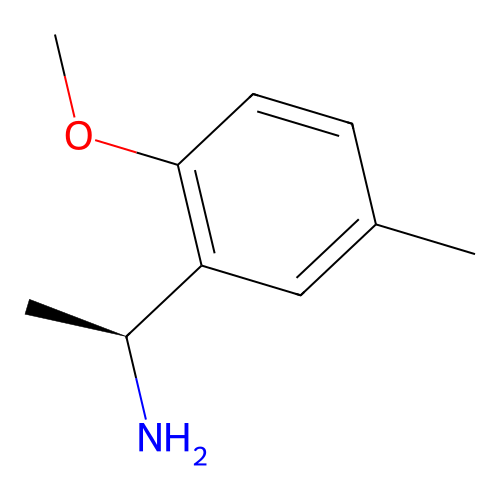 (1S)-1-(2-methoxy-5-methylphenyl)ethan-1-amine structure