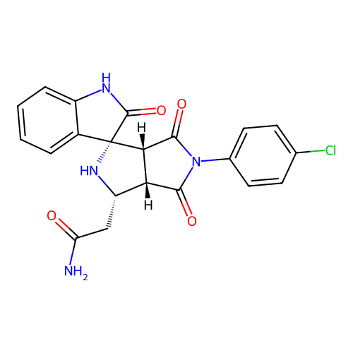 C21H17ClN4O4 structure