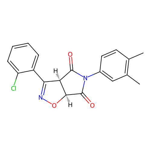 C19H15ClN2O3 structure