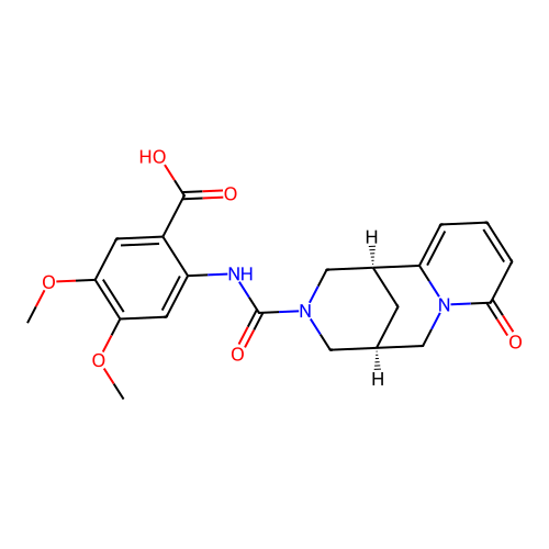 C21H23N3O6 structure