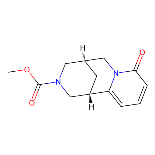 Methyl-12-cytisine acetate structure