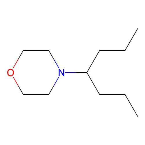 4-Heptan-4-ylmorpholine structure