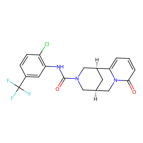 C19H17ClF3N3O2 structure