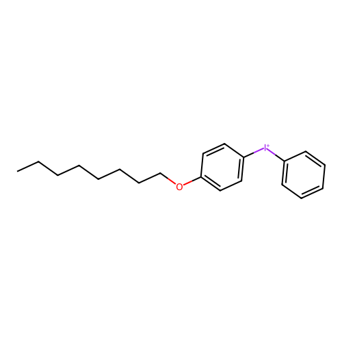 Iodonium, [4-(octyloxy)phenyl]phenyl- structure