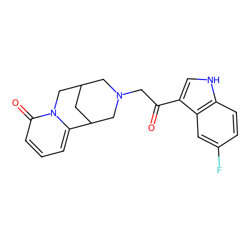 Chemical Compound (C21H20FN3O2) structure