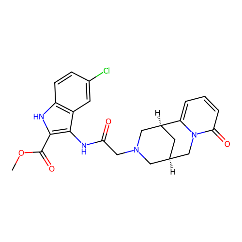 C23H23ClN4O4 structure