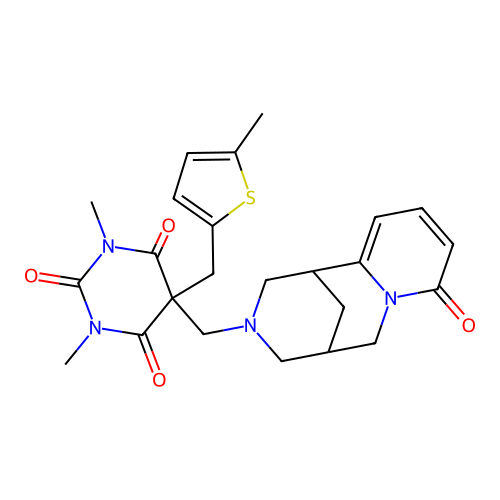 Chemical Compound (C24H28N4O4S) structure