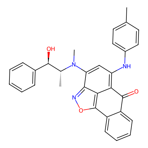 C31H27N3O3 structure
