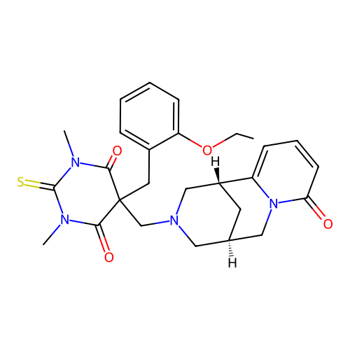 Chemical Compound (C27H32N4O4S) structure