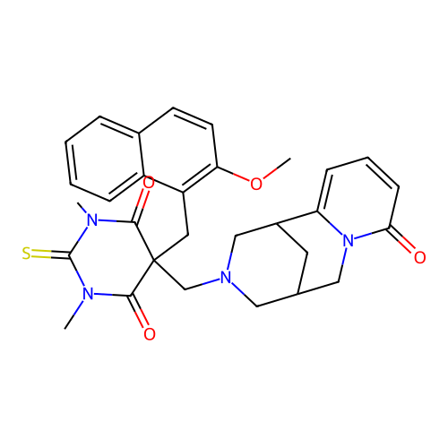 Chemical Compound (C30H32N4O4S) structure