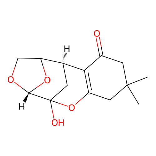 C14H18O5 structure