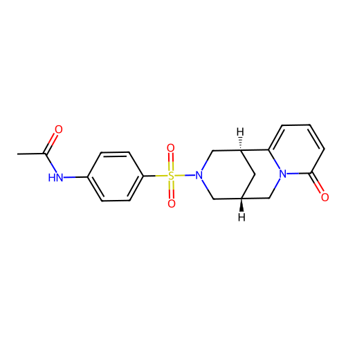 Chemical Compound (C19H21N3O4S) structure