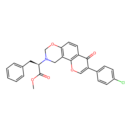 C27H22ClNO5 structure