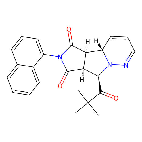 C24H23N3O3 structure