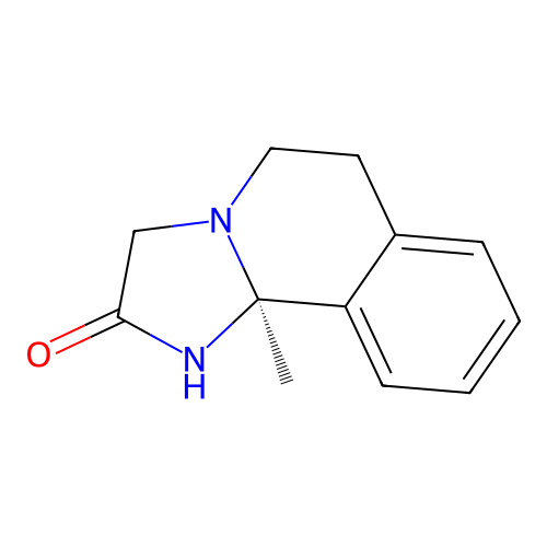 (S)-10b-methyl-1,5,6,10b-tetrahydroimidazo[2,1-a]isoquinolin-2(3H)-one structure