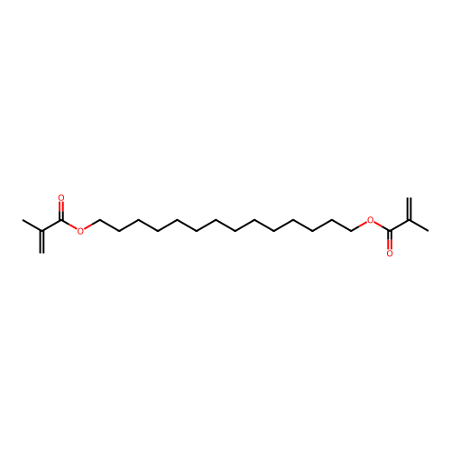 1,14-Tetradecanediol dimethacrylate structure