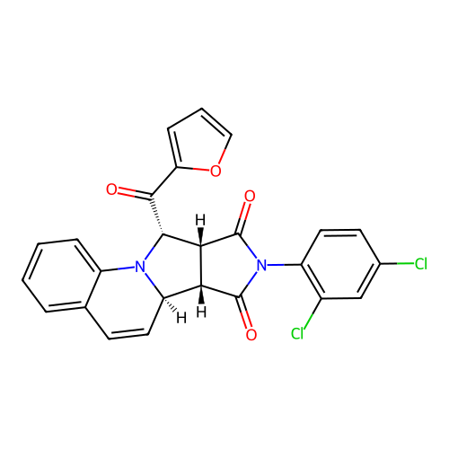 C25H16Cl2N2O4 structure