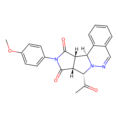 C22H19N3O4 structure