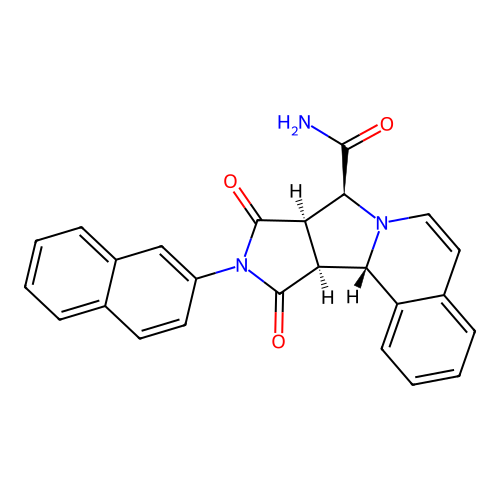 C25H19N3O3 structure