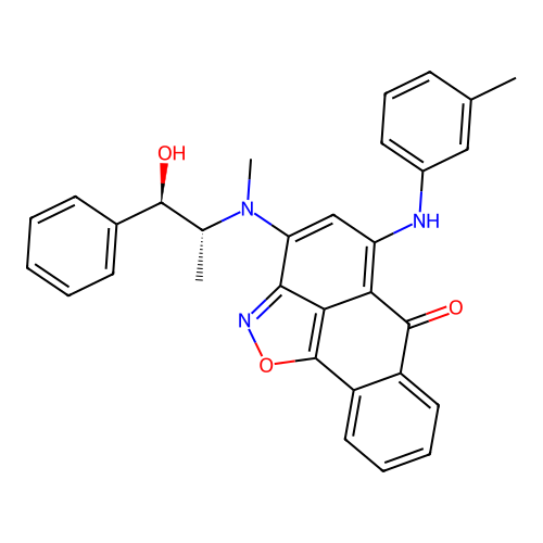 C31H27N3O3 structure