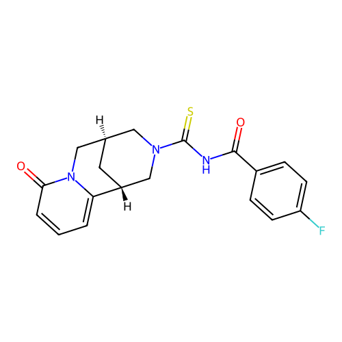 Chemical Compound (C19H18FN3O2S) structure